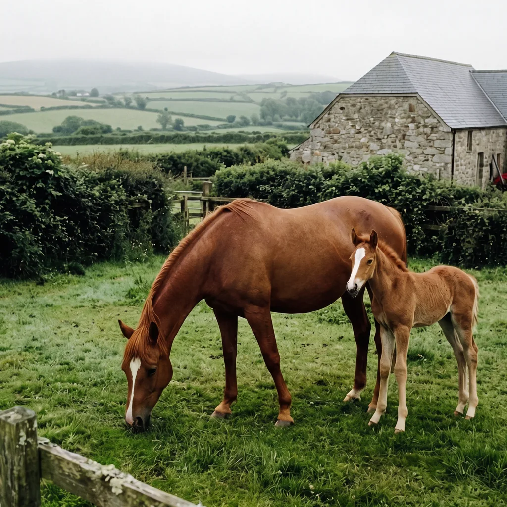 Élevage de chevaux au Lusitaniens de Tralbaud, Lesterps